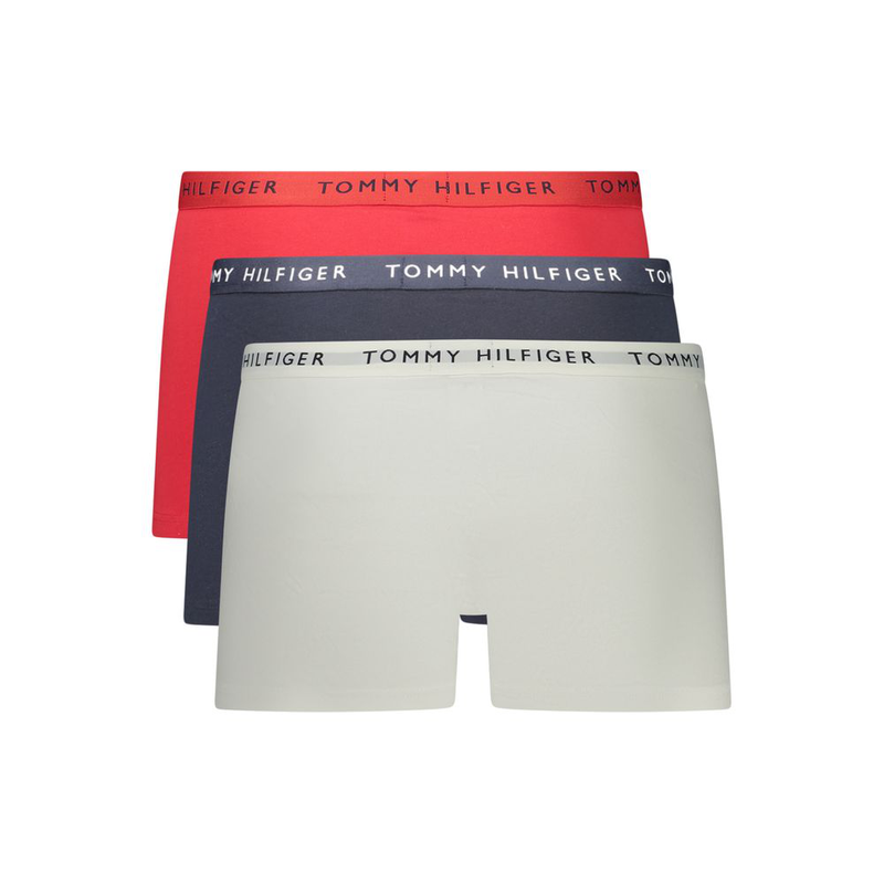 Red cotton men's boxer short-null