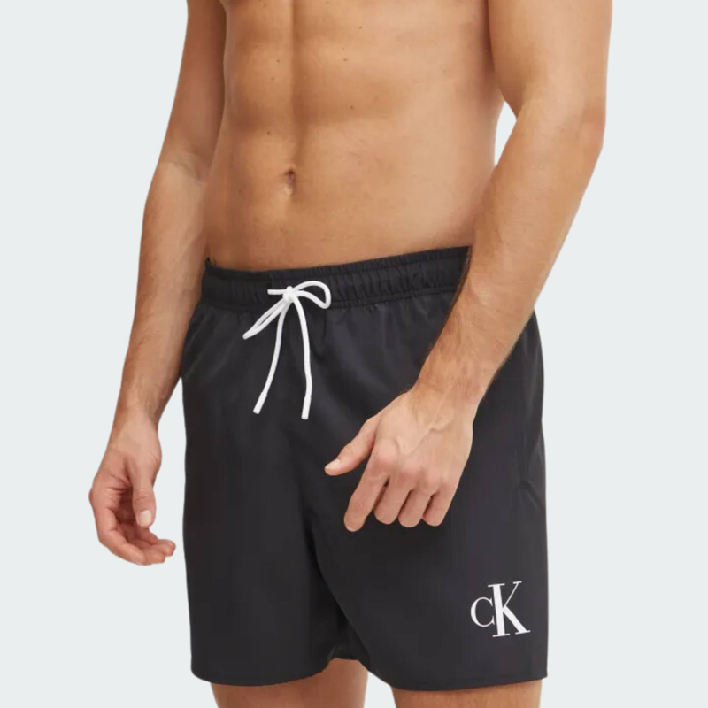 Medium drawstring swim short-null
