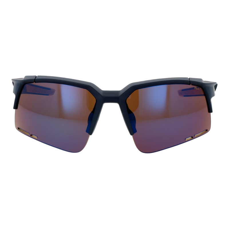 Blue plastic sunglasses-null