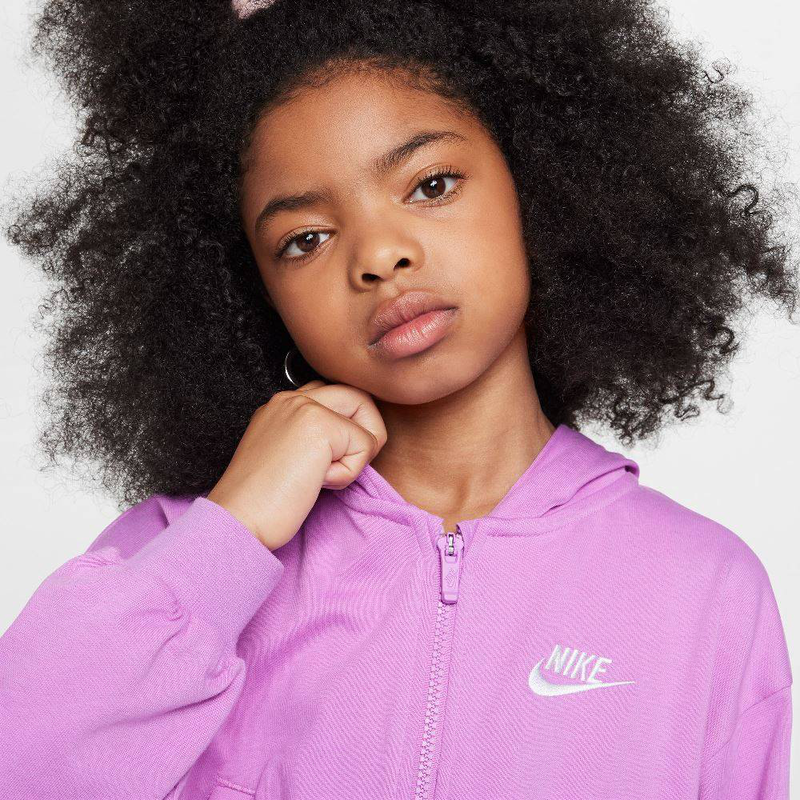 Product image: Nike sportswear girls jersey full-zip hoodie-null