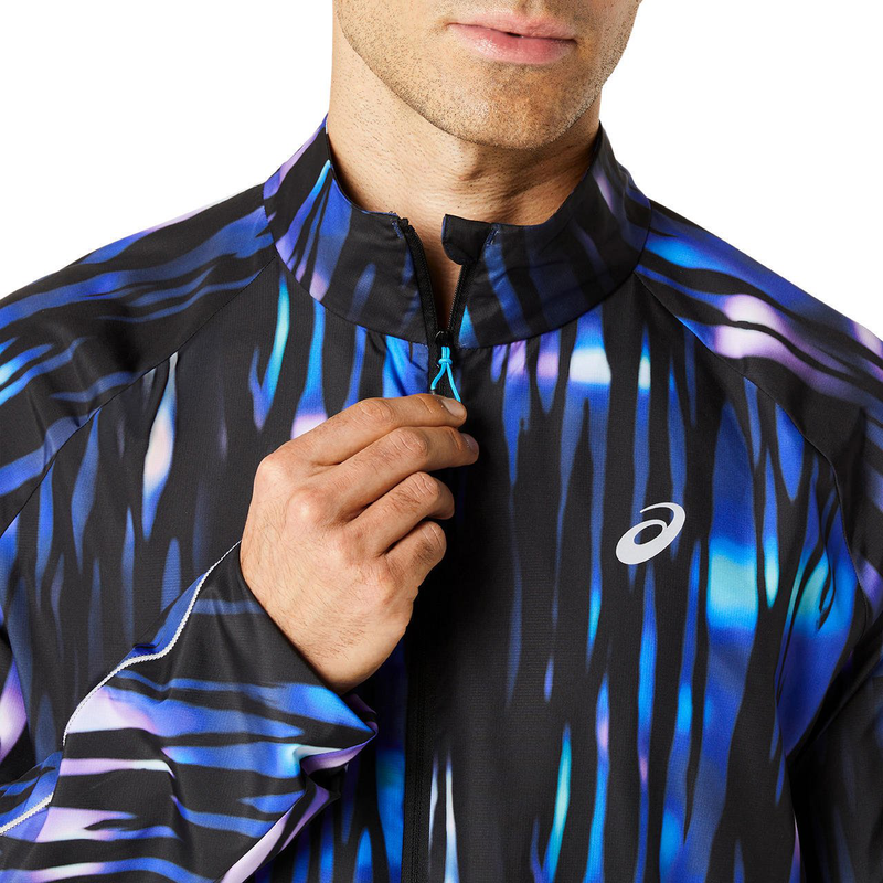 Asics men's road lite-show jacket image number null