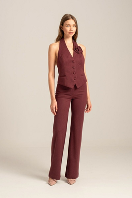 Fleur vest, Grey, medium