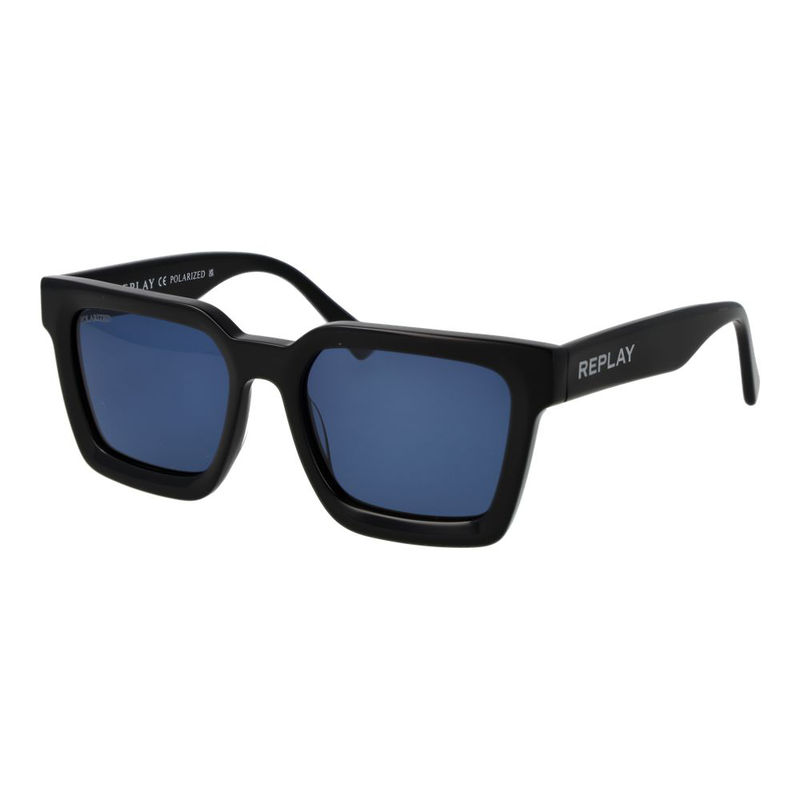 Black acetate sunglasses-null