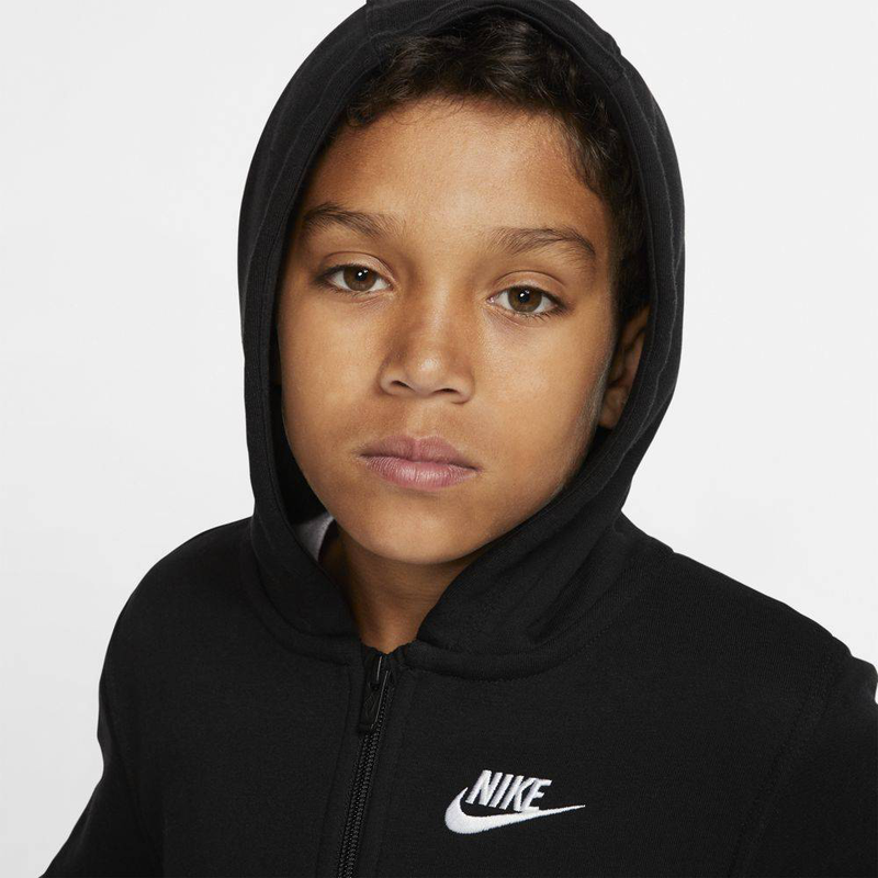 Boys sportswear club full-zip hoodie image number null