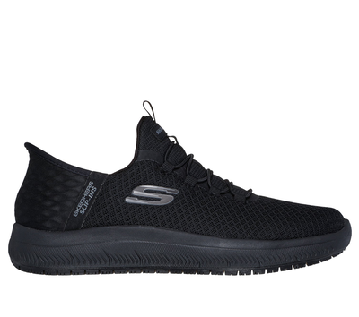 Skechers slip-ins work: summits sr, Black, medium