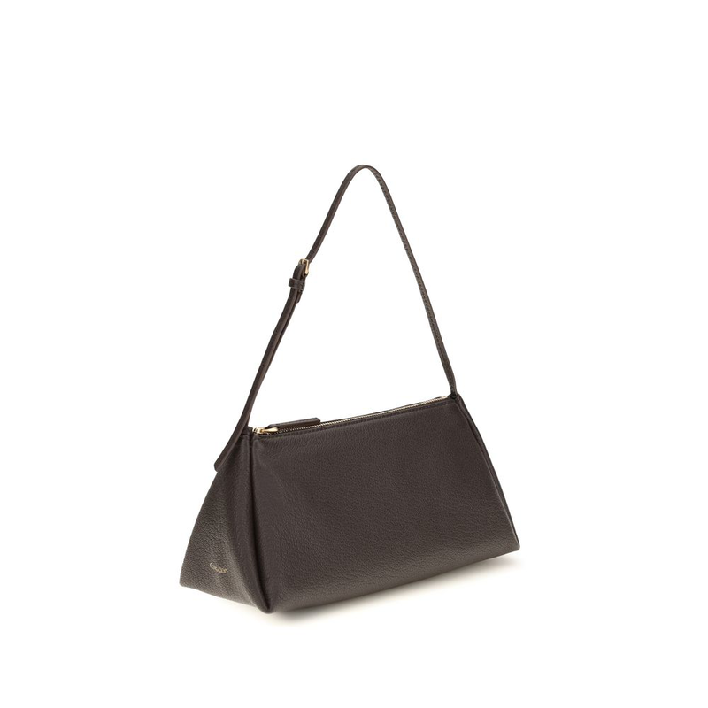 Brown calf leather bos taurus handbag-null