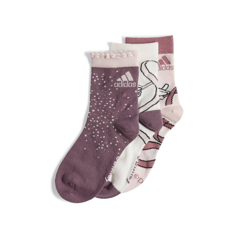 Little kids disney minnie mouse 3-pair socks-null