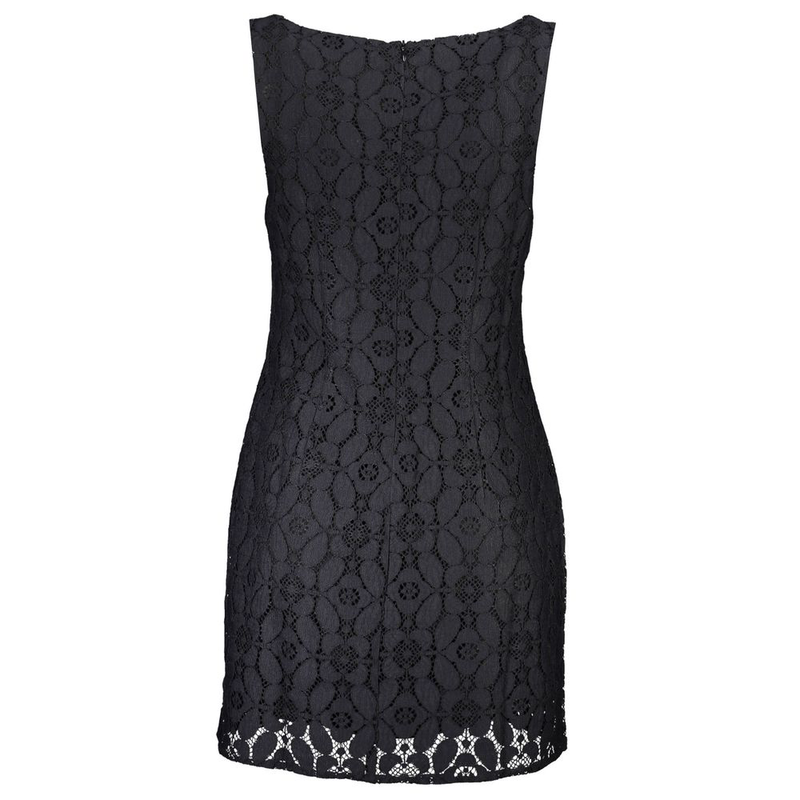 Black polyester women dress-null