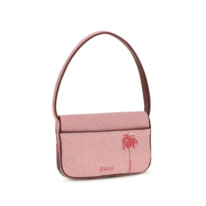Multicolor glass shoulder bag-null