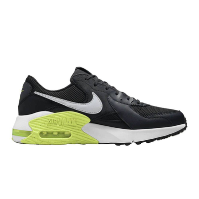 Air max excee mens shoes, Black / Volt, medium