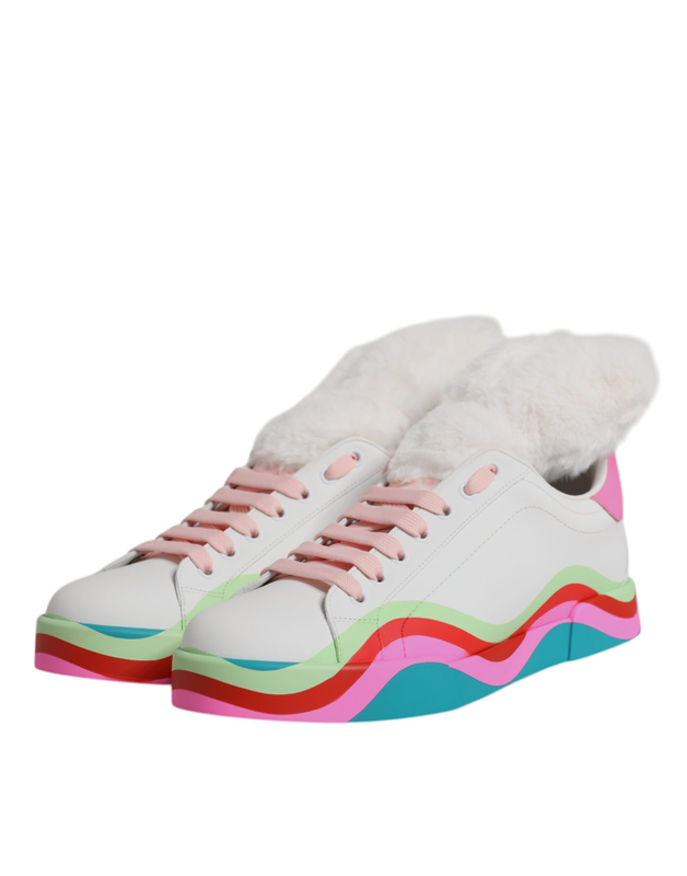 Multicolor low top trainers sneakers shoes-null