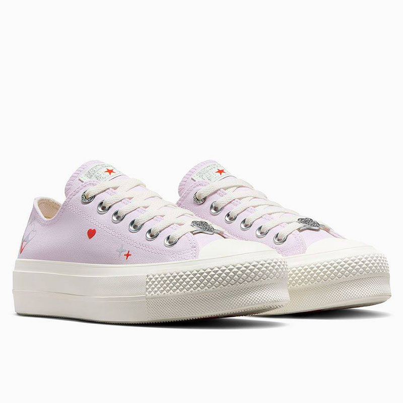 Converse all star lift platform y2k hearts-null
