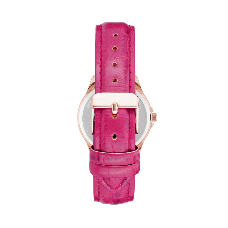 Multicolor plastic dress watch-null