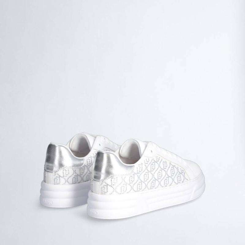 Product image: Cleo 12 - platform sneakers with rhinestone logo-null