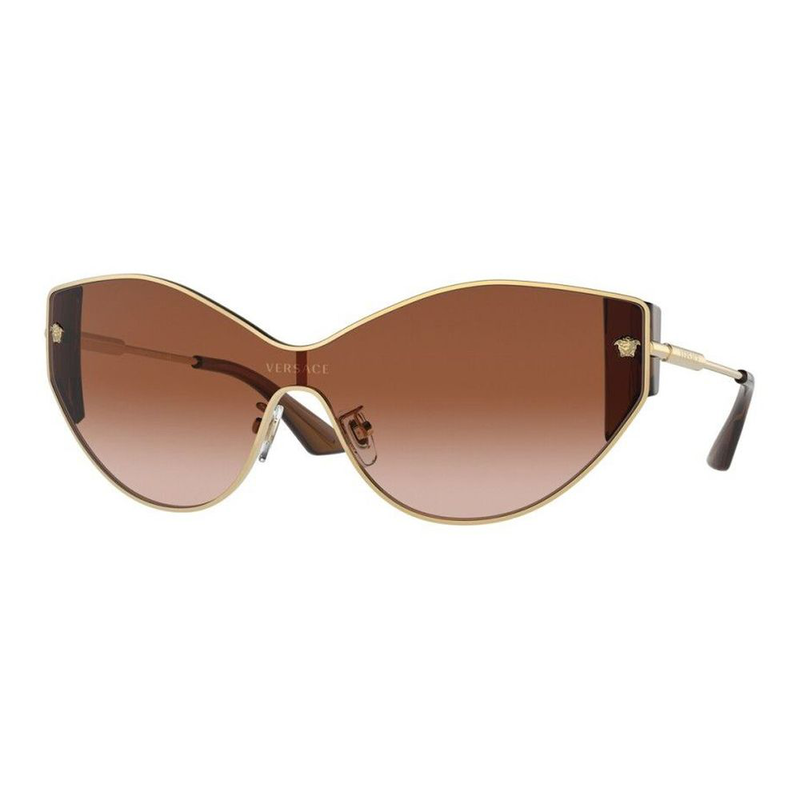 Gold metal sunglasses-null