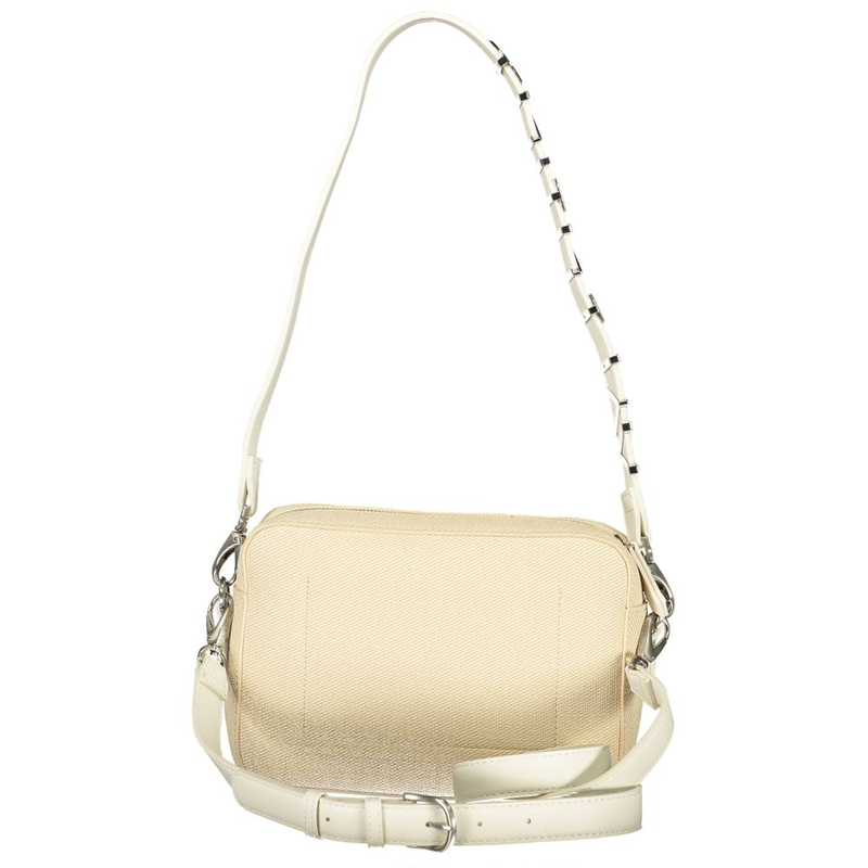 Beige polyurethane women's bag-null