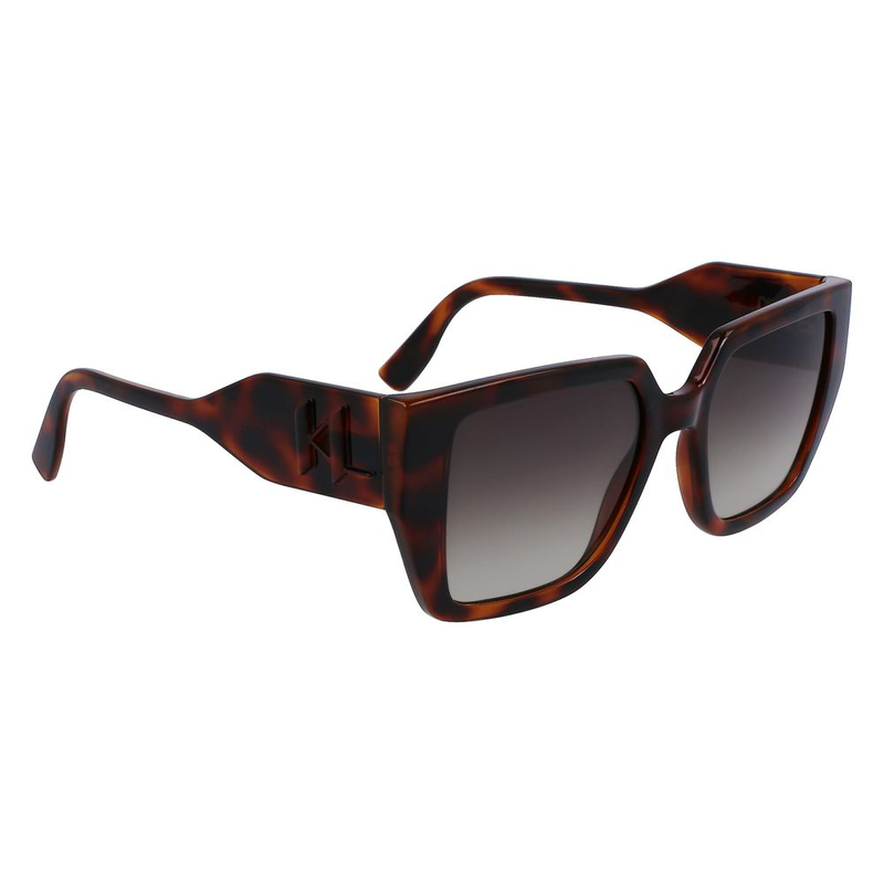 Brown injected sunglasses-null