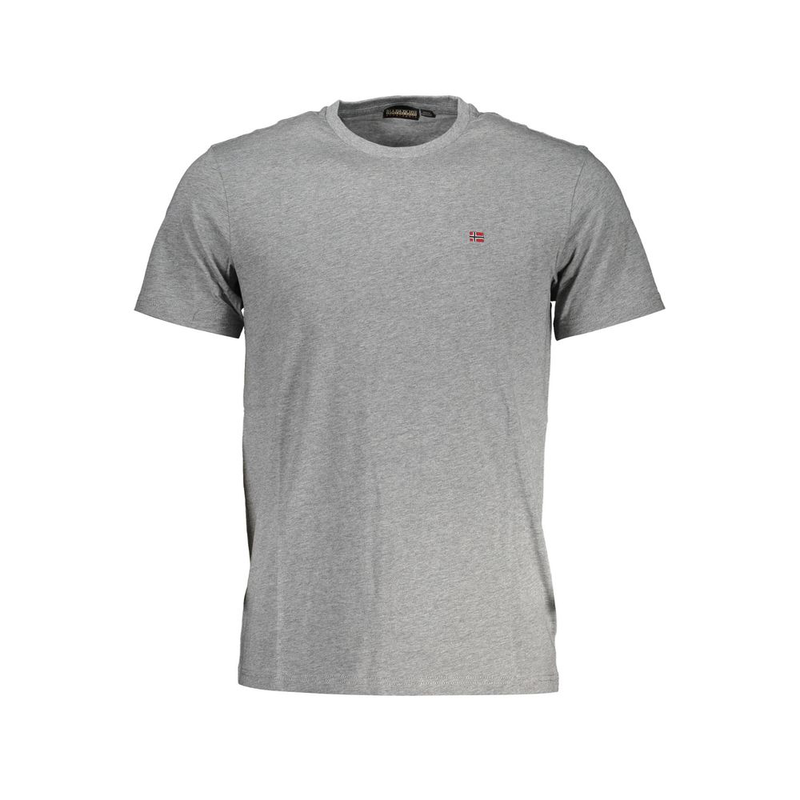 Grigio cotton men t-shirt-null