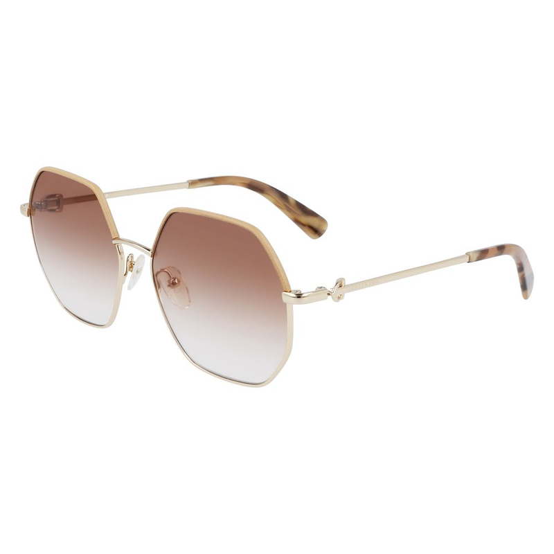 Gold metal sunglasses-null