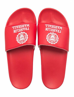 Logo unisex sandals, Red, medium