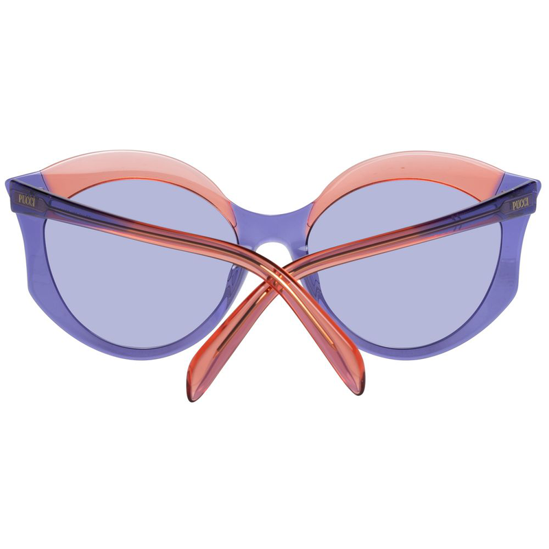 Purple plastic sunglasses-null