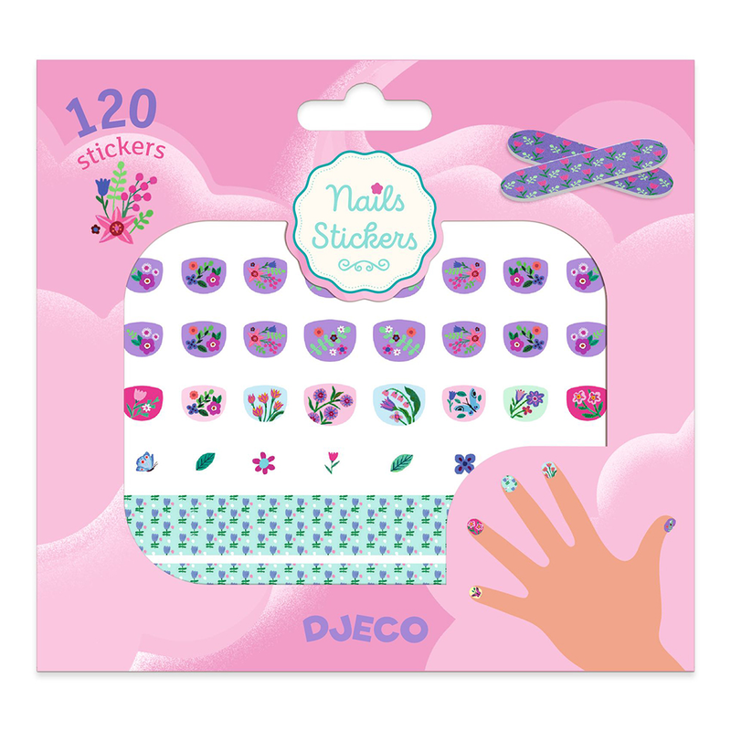 Small flowers nails stickers, , medium image number null