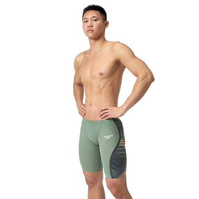 Speedo men's fastskin lzr pure intent 2.0 jammer, Green, medium
