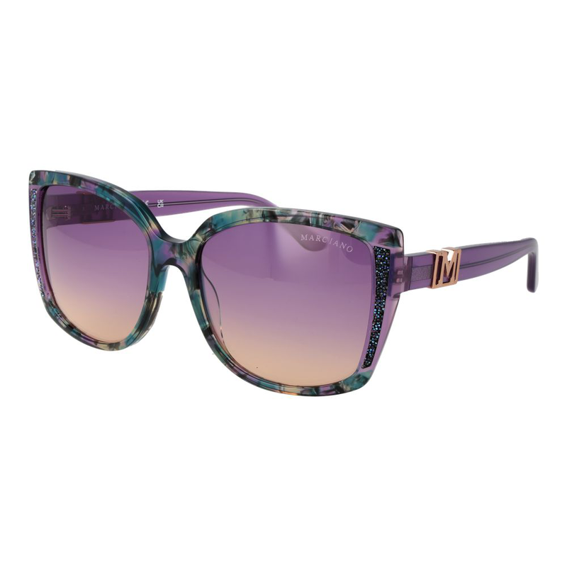 Purple acetate sunglasses-null