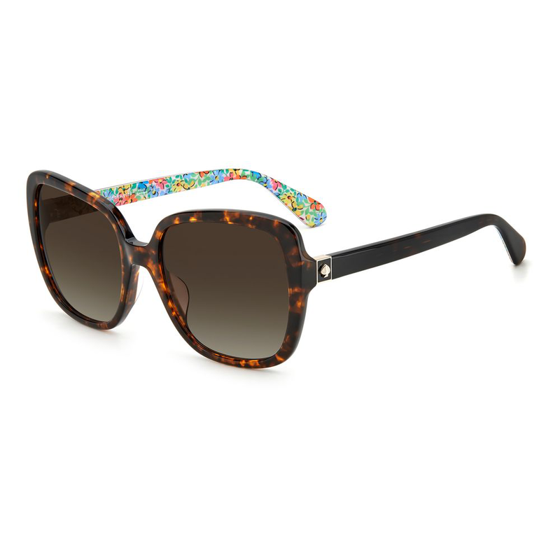 Brown acetate sunglasses-null
