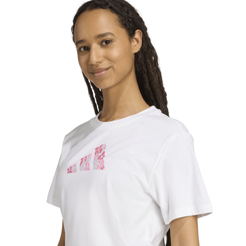 Adidas womens soft side graphic t-shirt-null