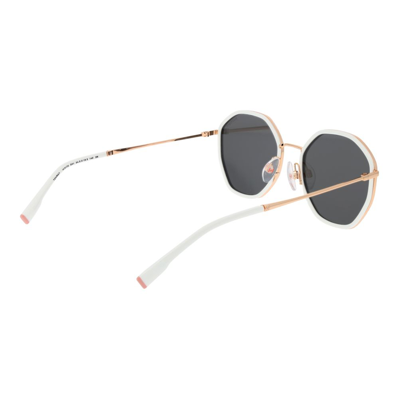 White metal sunglasses-null