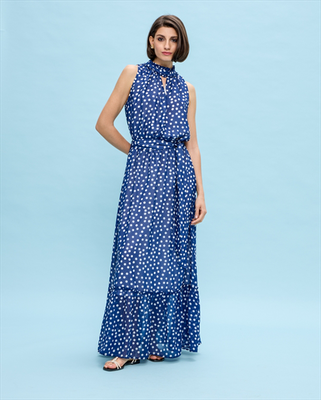 Maxi dress halter neck