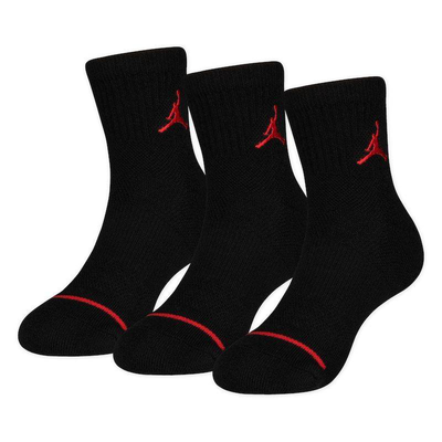 Nike jordan jhn jordan jumpman quarter, Black / Red, medium