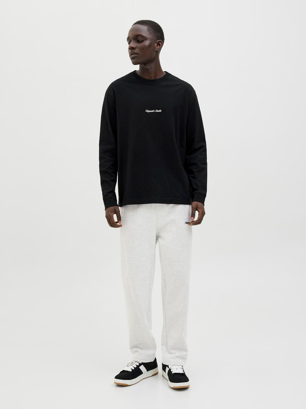 Jpstkane track pants - white melange-null