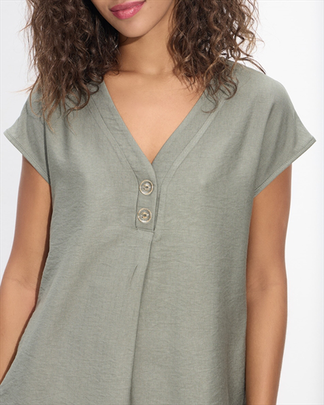 Blouse v neck-null