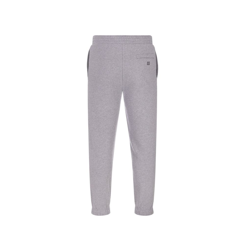 Gray cotton joggers (workout pants)-null
