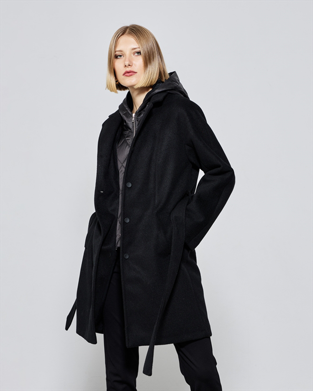 Coat inside down jacket-null