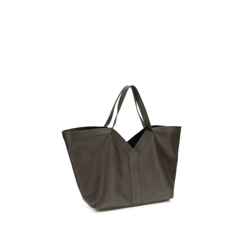 Bicolor calf leather bos taurus shoulder bag-null