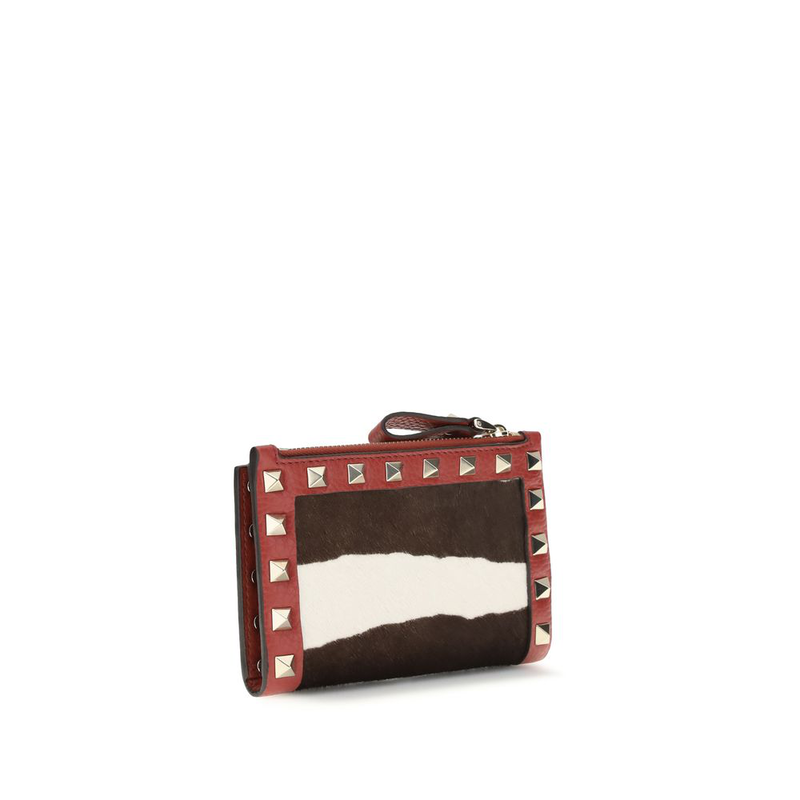 Multicolor calf leather bos taurus wallet-null