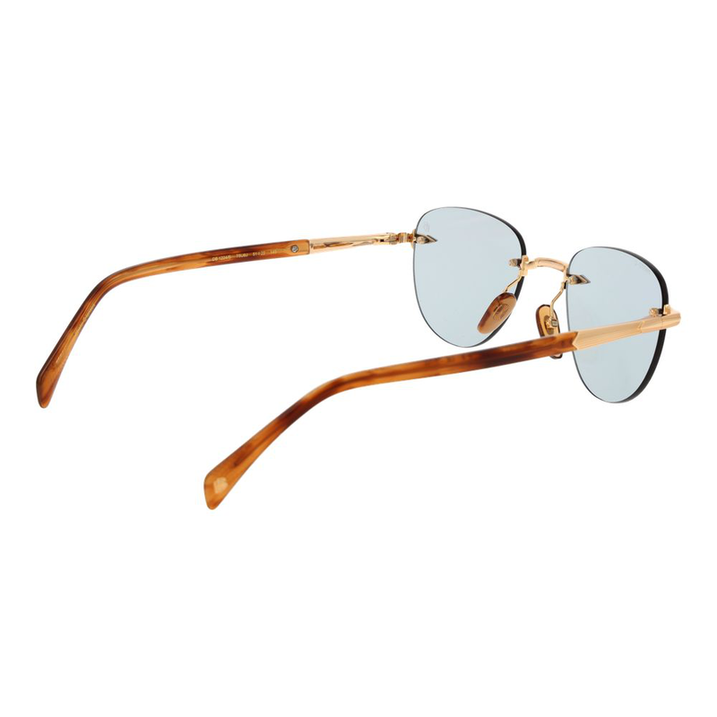 Gold metal sunglasses-null