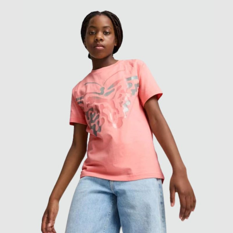 Puma junior butterfly vibe logo t-shirt-null
