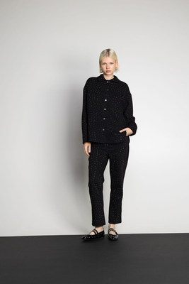 Mtl rene denim pants, Black, medium