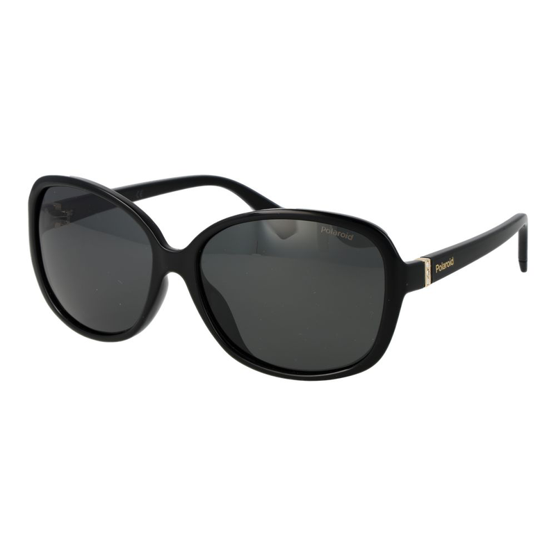 Black polycarbonate sunglasses-null