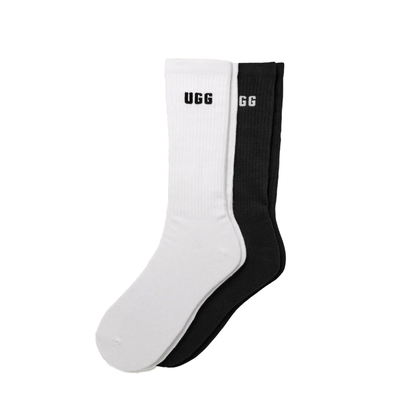 Ugg γυναικείες κάλτσες 2pack, White, medium