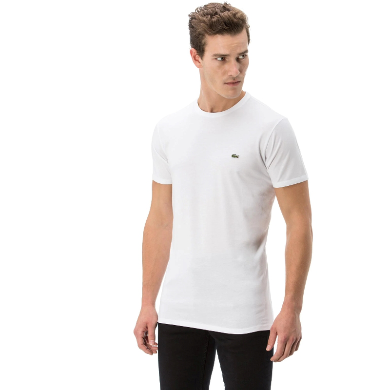Lacoste mens crew neck cotton t-shirt-null