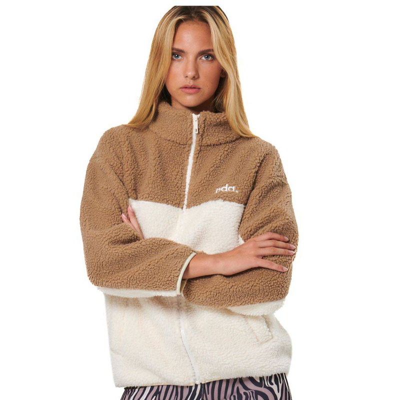 Women's faux-sheepskin jacket-null
