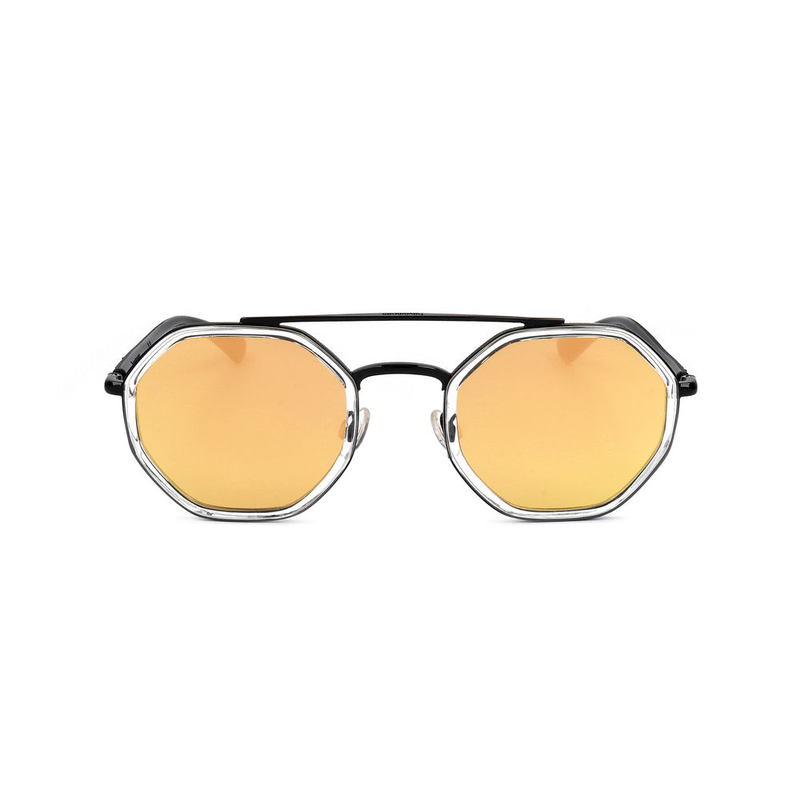 Gold metal sunglasses-null
