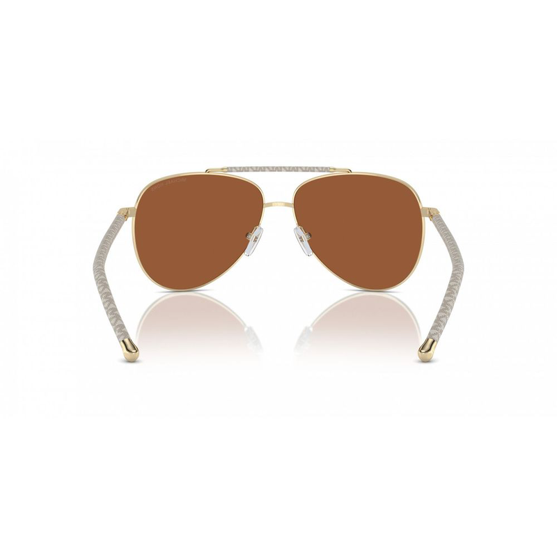 Gold metal sunglasses-null