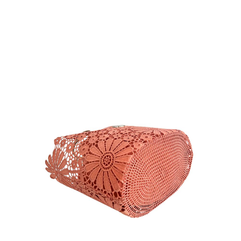 Pink pu women handbag-null