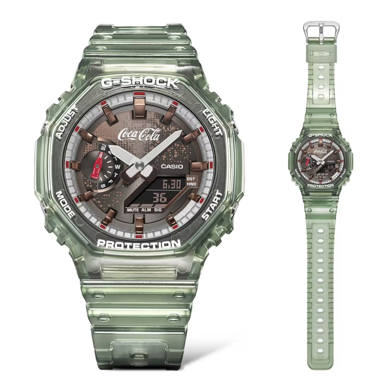 Casio g-shock x coca cola 140th anniversary limited edition ga-2100cc-3a-null